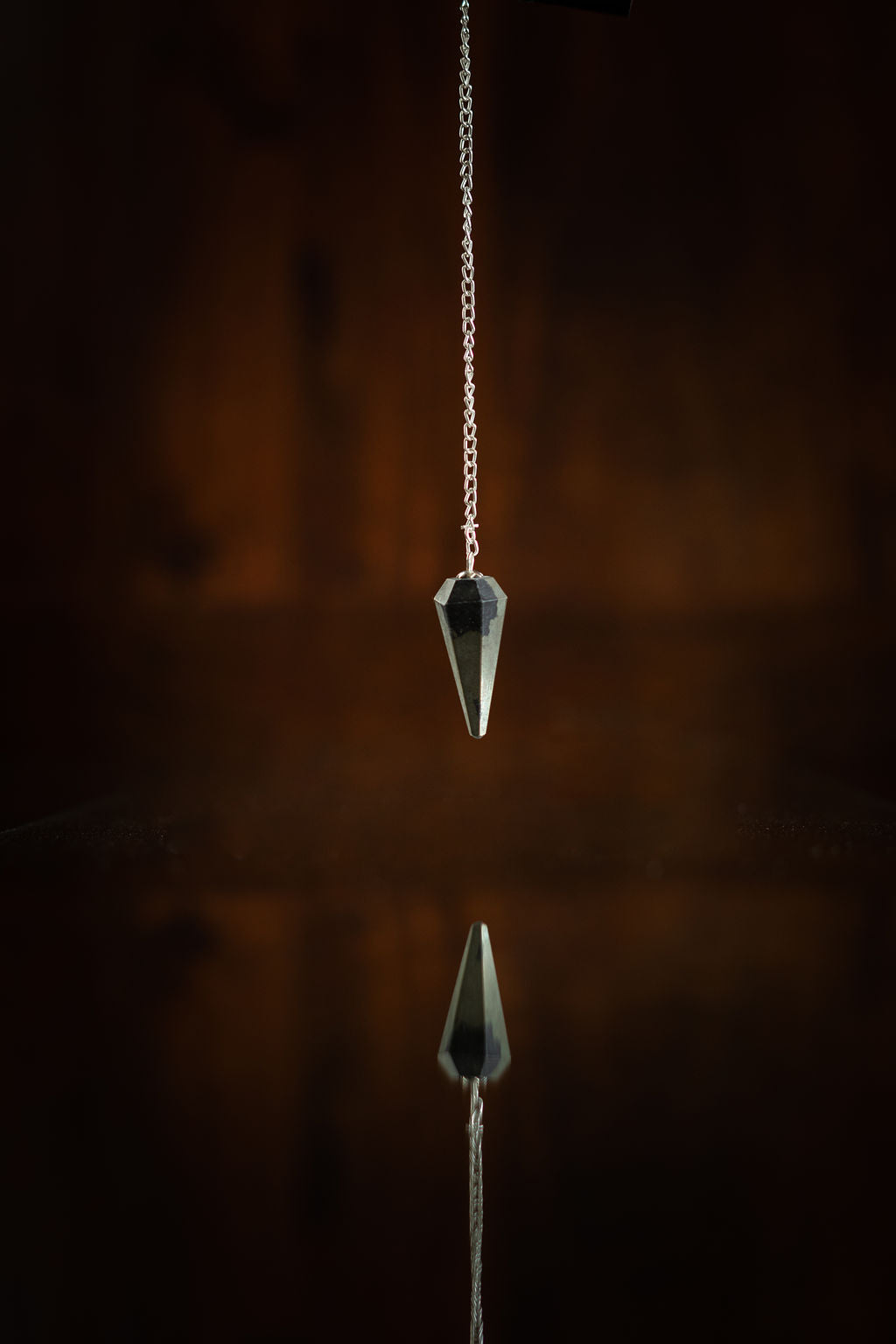 Pendule en Pyrite